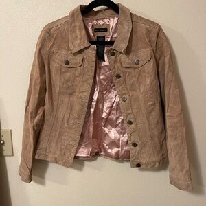 Joseph Tan Suede Jacket